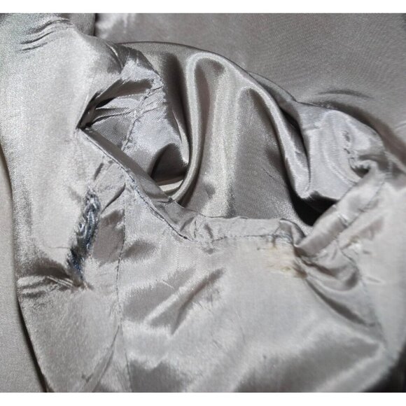 Vintage Style Edgeworth Gray Blazer Sport Coat Jacket Size 42R Double Buttons - Picture 9 of 10